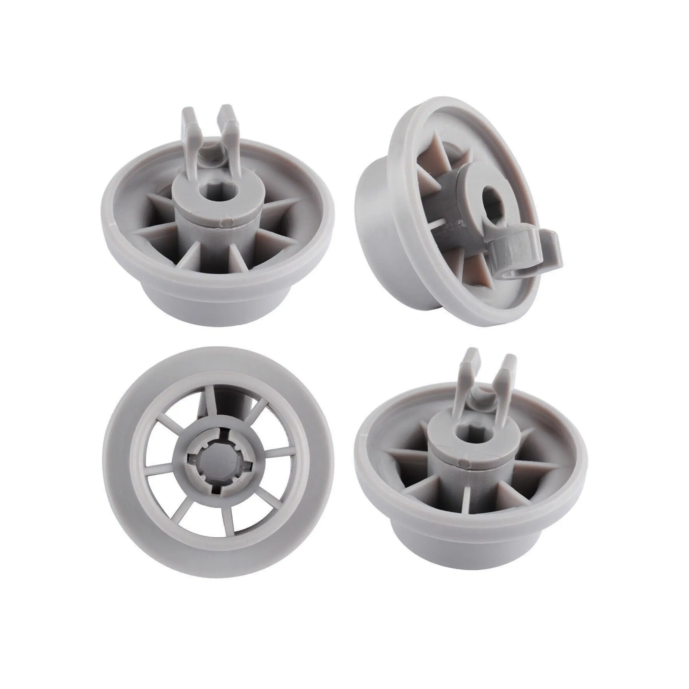 Bosch Dishwasher Lower Basket Wheel 8 Pieces - 00165314, 00611475 - Fast Spares