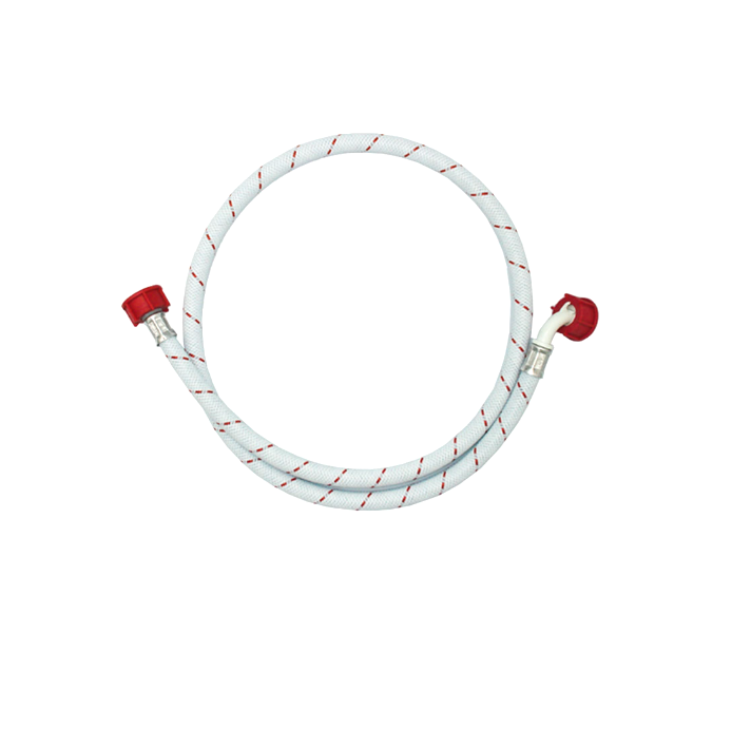 Universal Washing Machine Hot Water Inlet Hose 1.35MT Red Nuts 0571200125