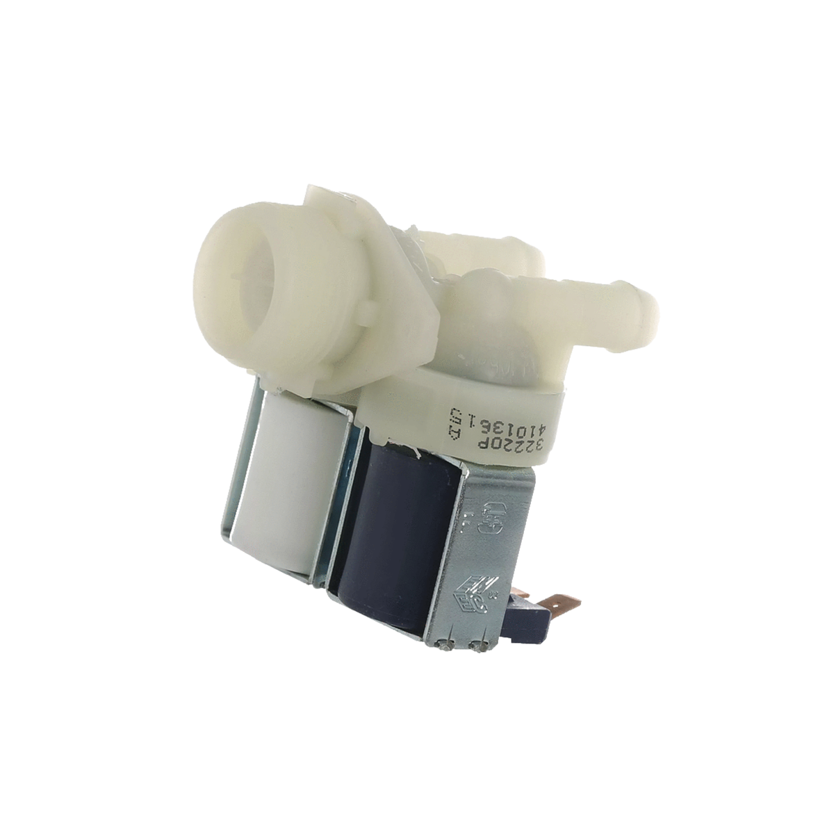 41013615 Beko, Euromaid, Hoover Washing Machine Cold Water Dual Inlet Valve 180 Degree - 2901250100