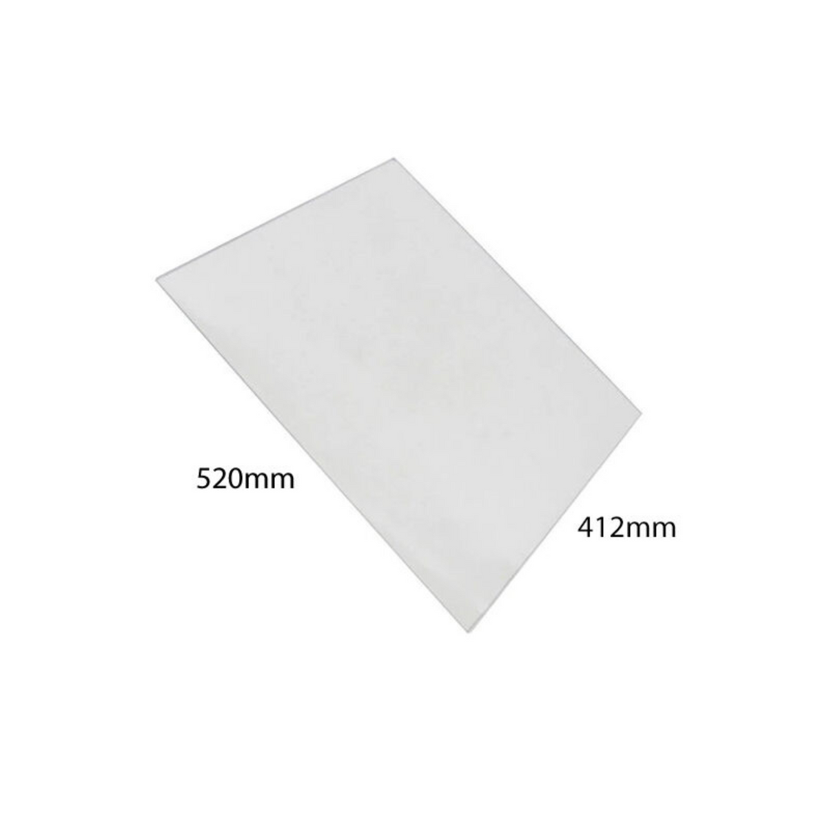 4055561460 Chef, Electrolux, Westinghouse Oven Inner Door Glass - 0255003960