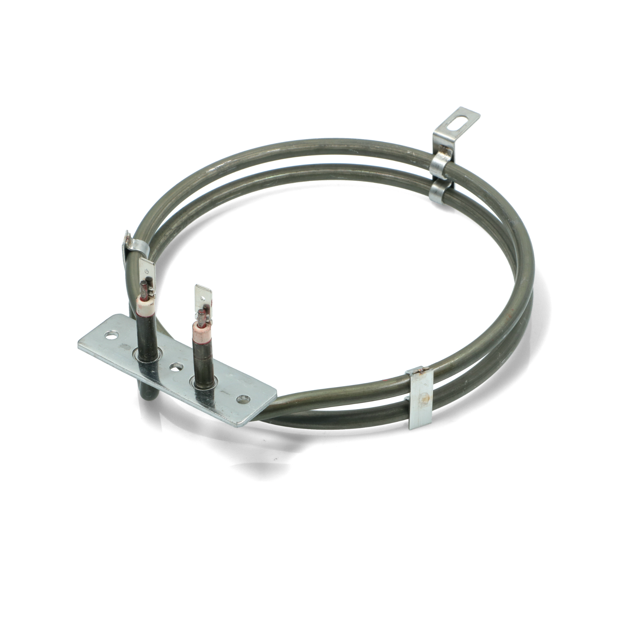 Close-up of the electrical terminals on the 806890835 SMEG oven heating element.