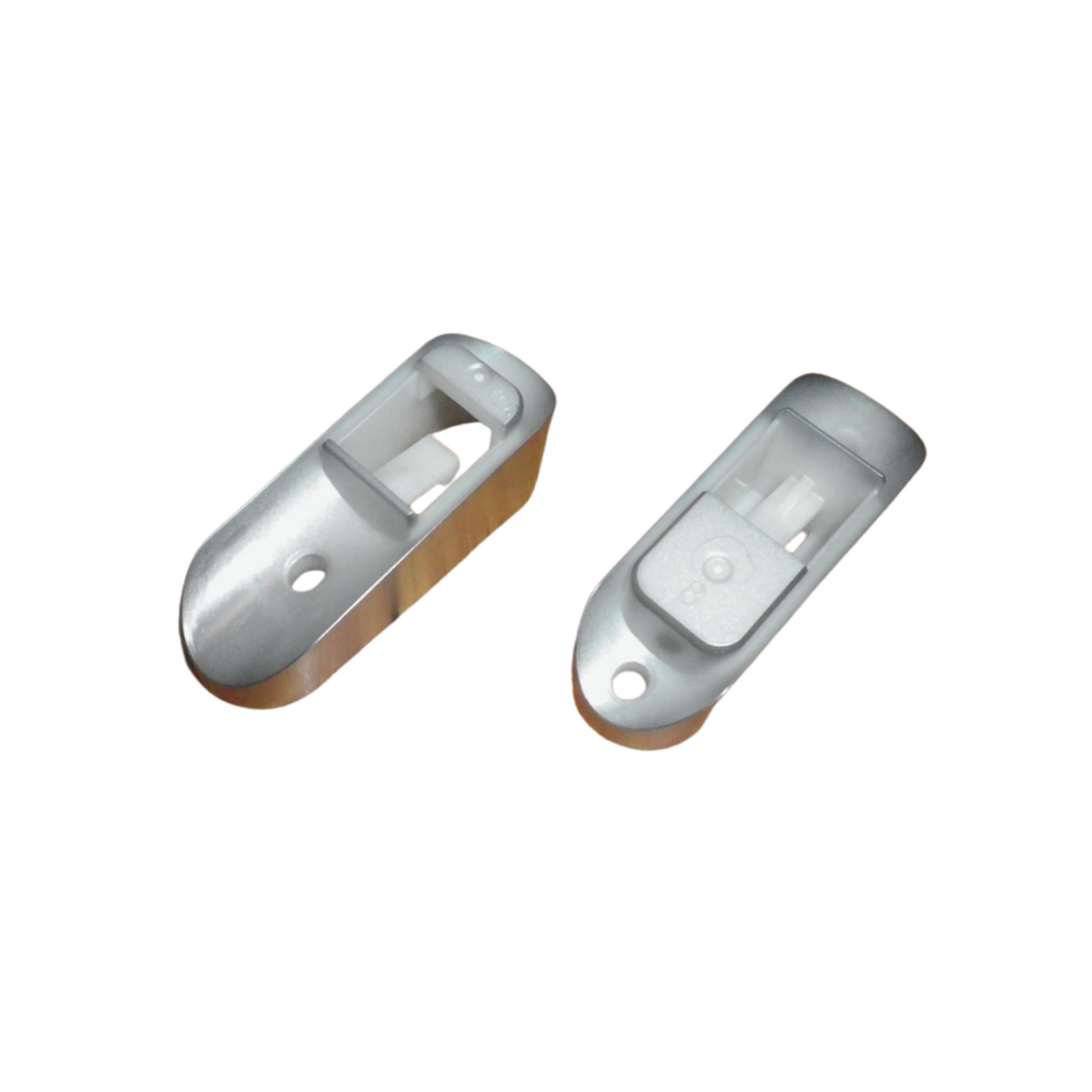 4055922183 Westinghouse Fridge Freezer Door Handle Pedestal Kit Pair HOLLOW HANDLE ONLY- A12949901PR