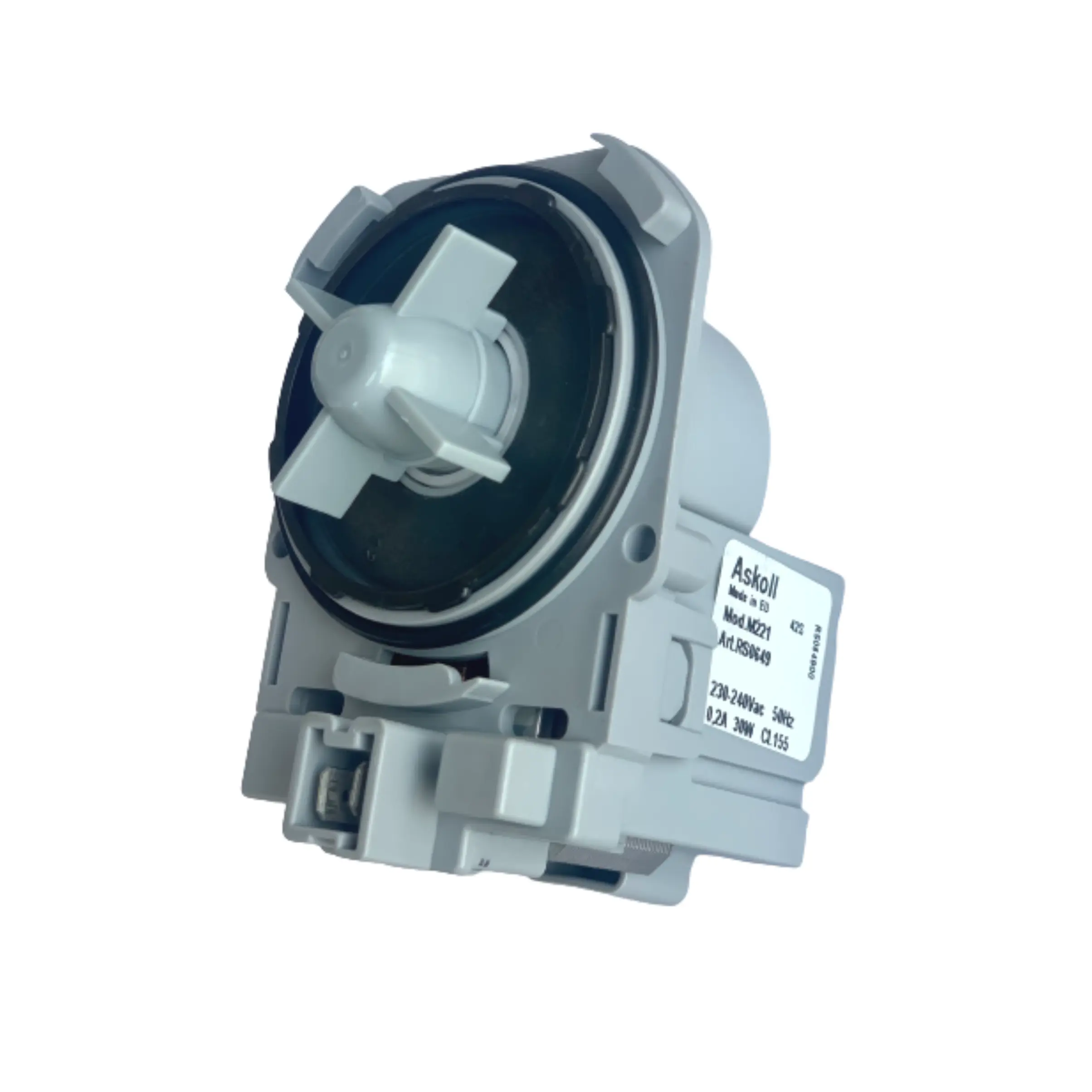 BO111 Bosch Washing Machine Drain Pump – Askoll M221 with Front Twist Plug - Fast Spares