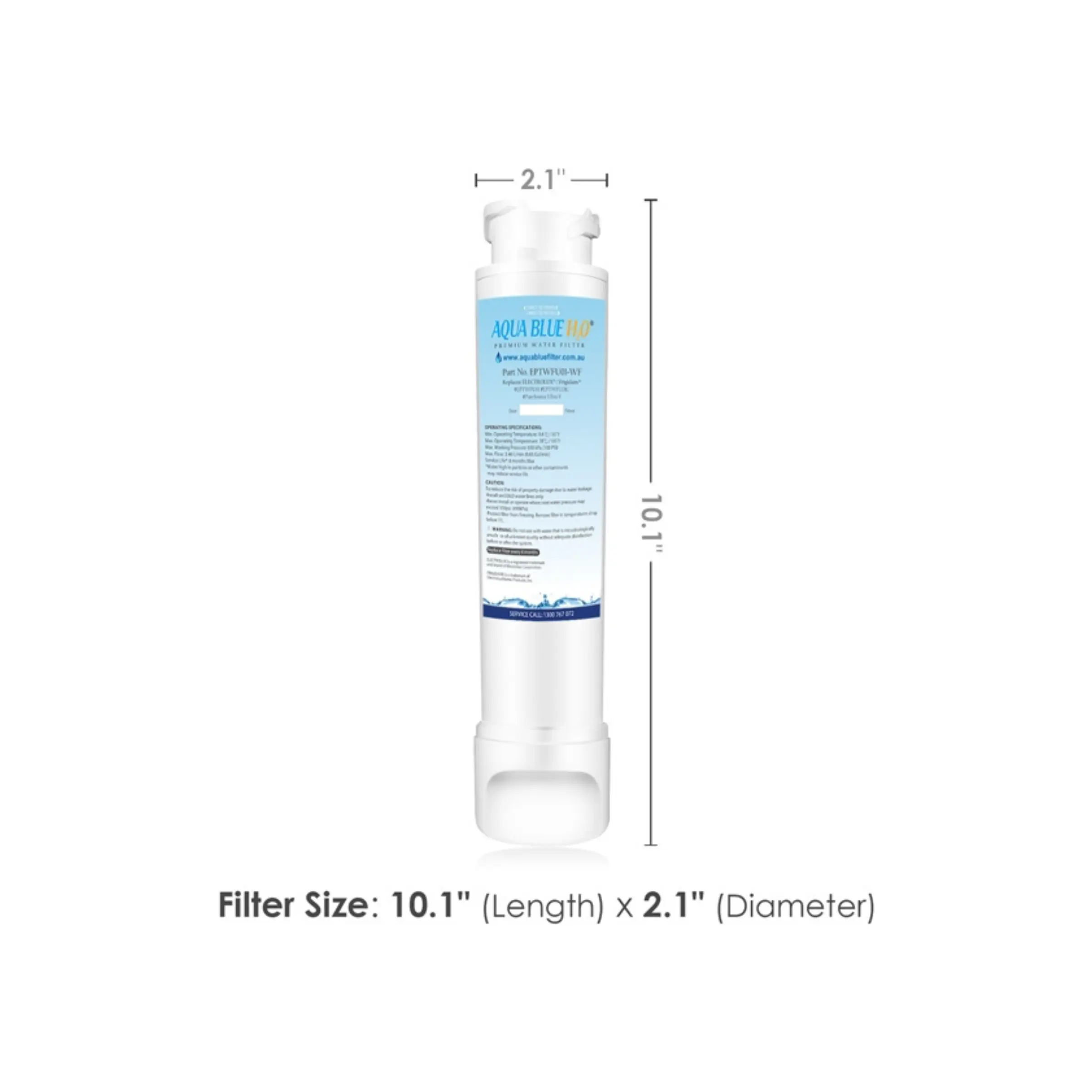 EPTWFU01 Electrolux Fridge Water Filter - A13402905, 807946705, ULX220 Fast Spares