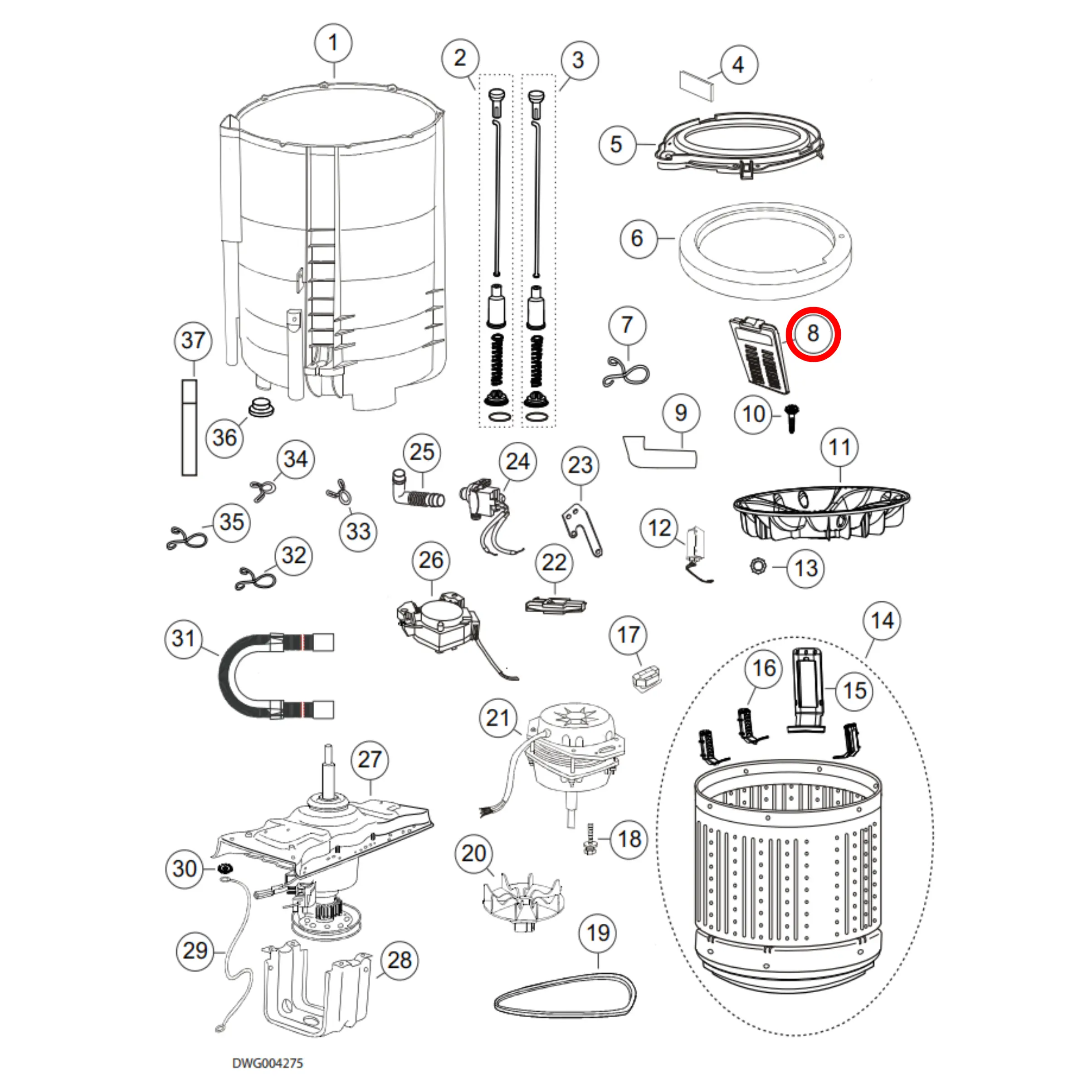 Haier Top Load Washing Machine Lint Filter – H0030810341 - Fast Spares