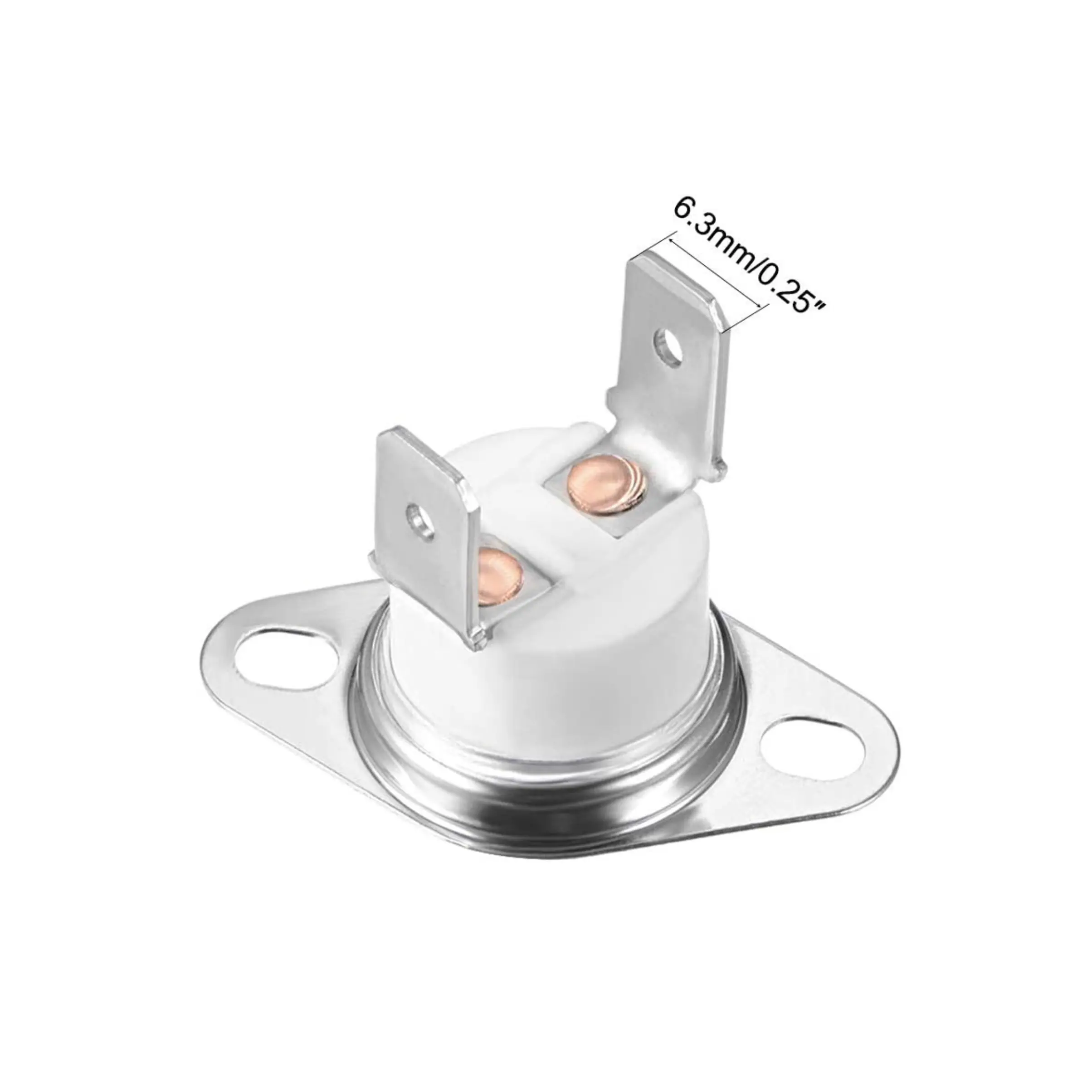 KSD301 130C Normally Open Thermal Control 250V 10A - Fast Spares