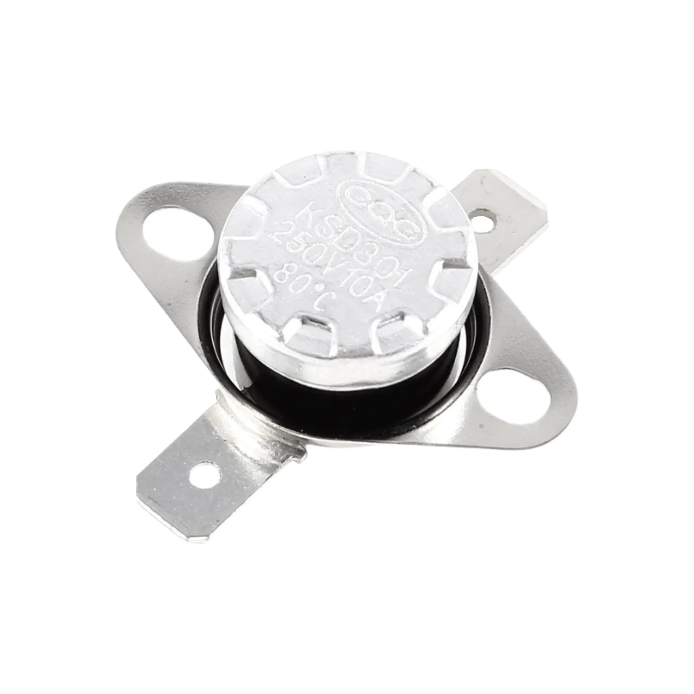 KSD301 80C Normally Open Thermal Control 250V 10A - Fast Spares