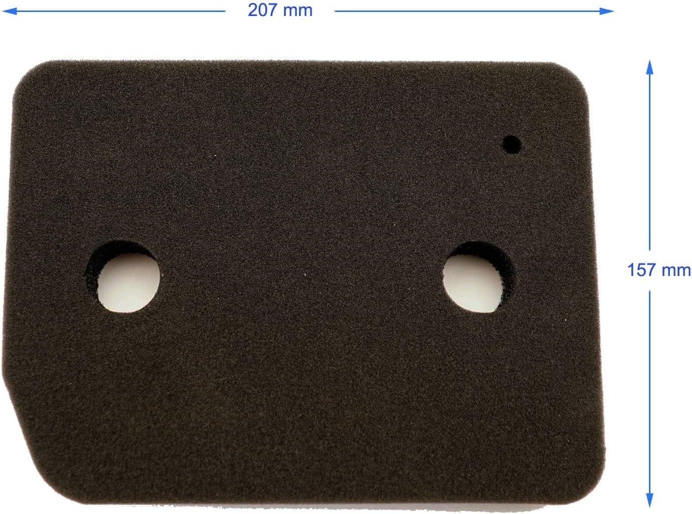 2 x Miele T Series Dryer Foam Filters – 9164761 Replacement Kit
