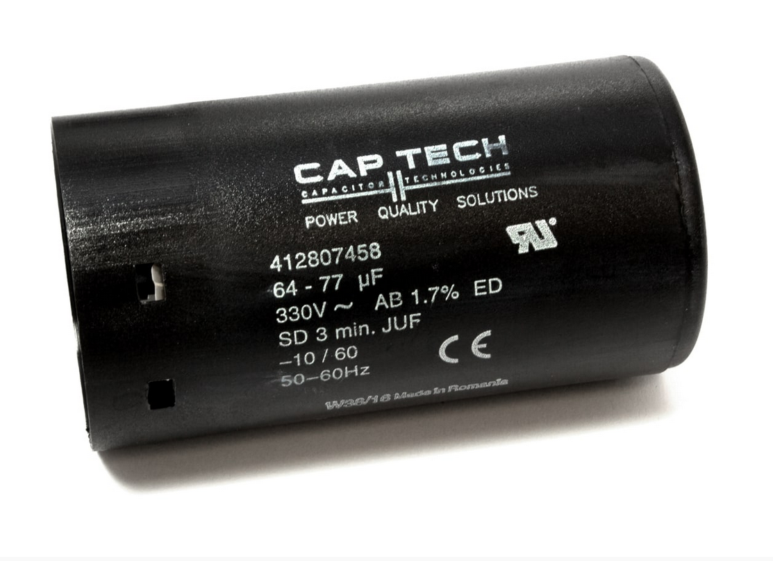 64-77UFDUCATI 64–77µF Plastic Motor Run Capacitor Fast Spares