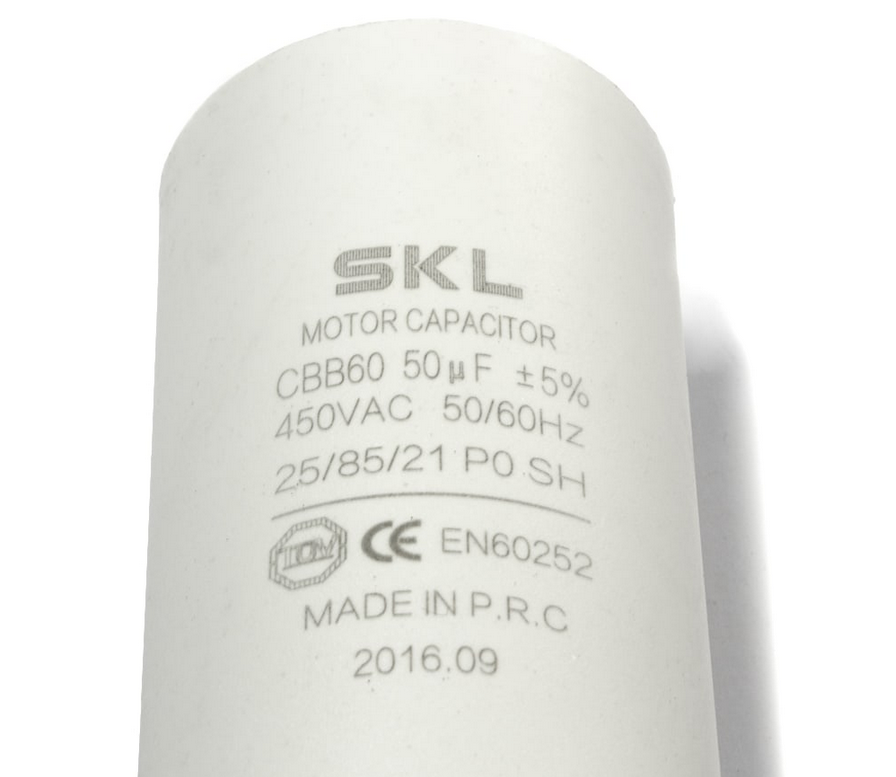CAP050MS Capacitor 50µF Ø50x106mm 450V Metal with Stud Fast Spares