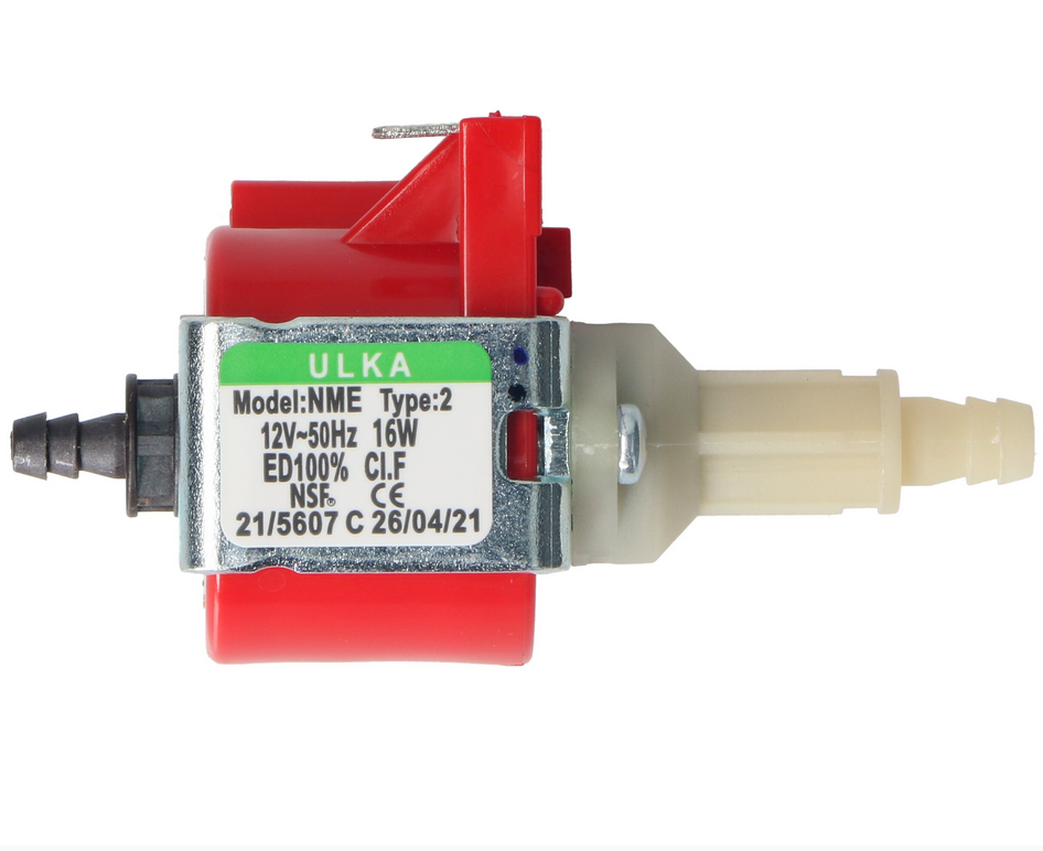 ULKANME2 COFFEE MACHINE PUMP 16W 12V Fast Spares