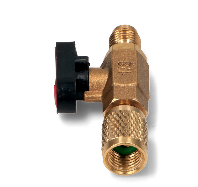 REF902UN Round Tap 1/4 SAE M/F High Pressure Valve Fast Spares