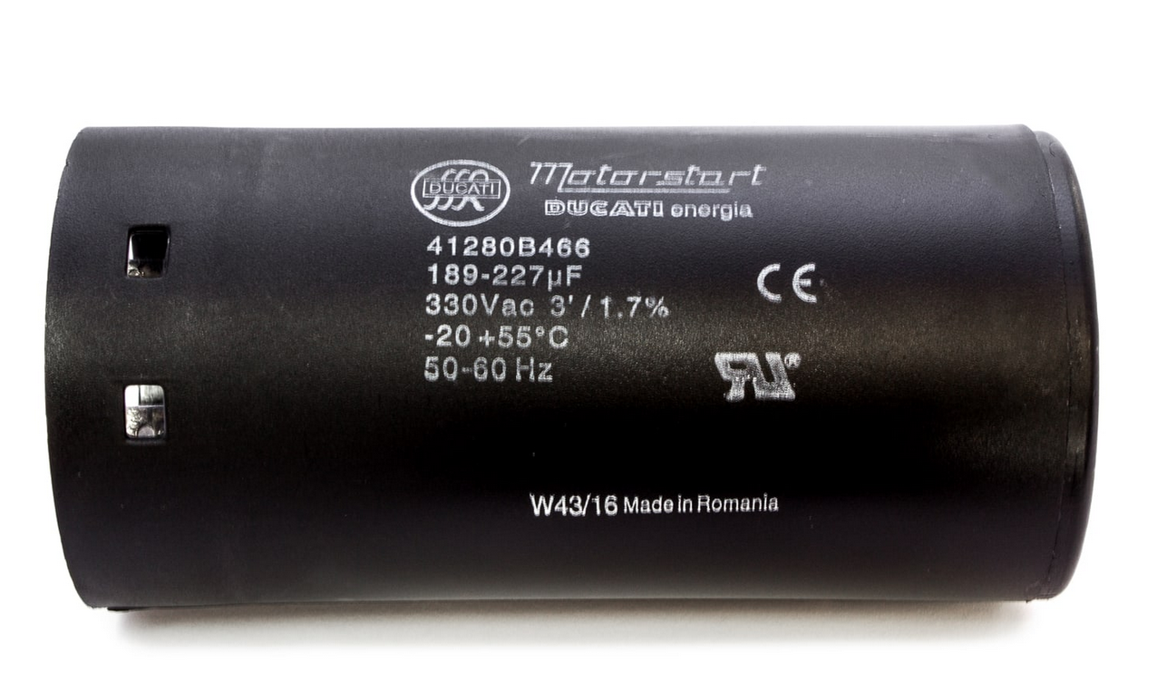 Ducati Energia Italia 189–227µF Motor Start Capacitor 41280B466 Fast Spares