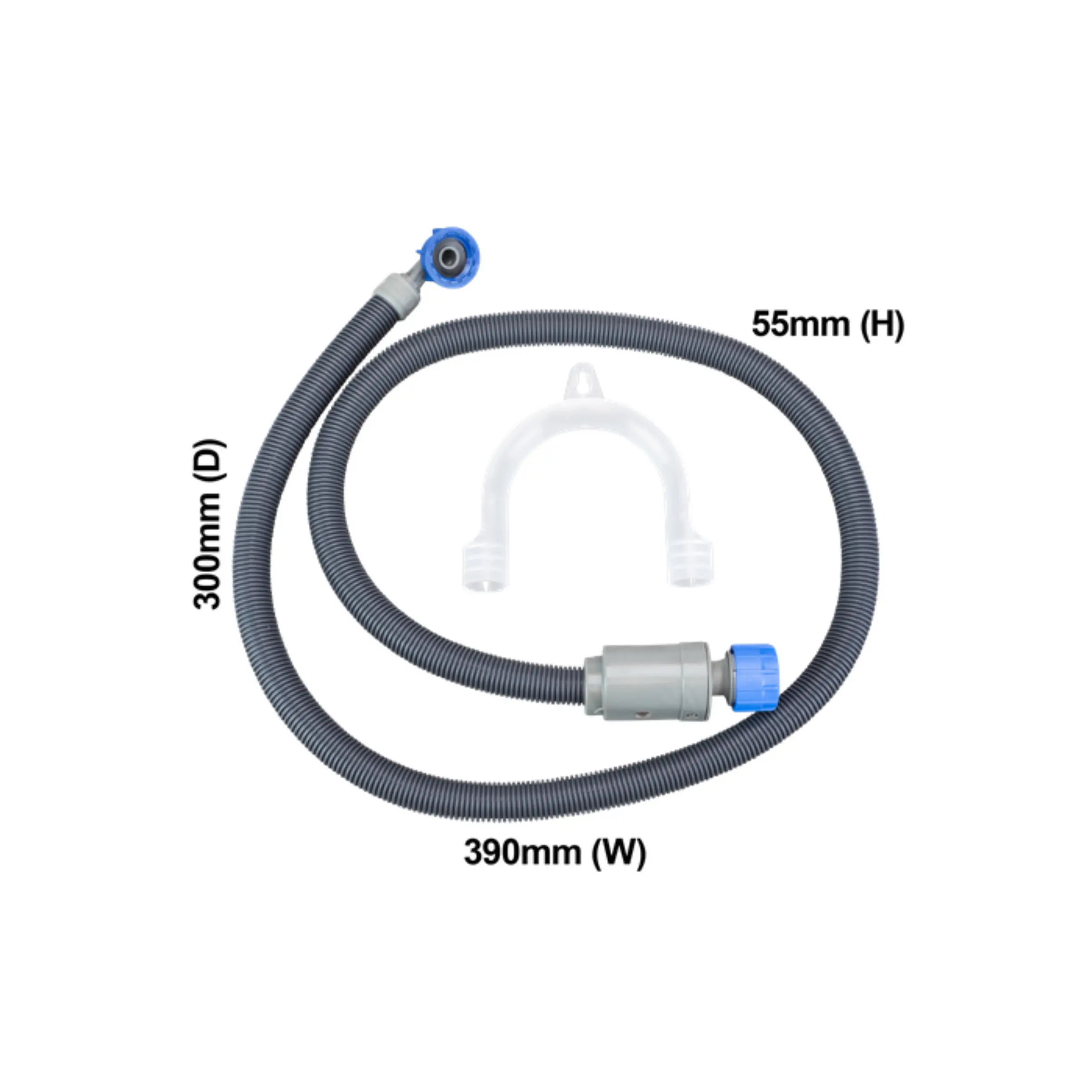 ULX105 AEG Washing Machine Anti Flood Inlet Hose 1.5 Meters - Fast Spares