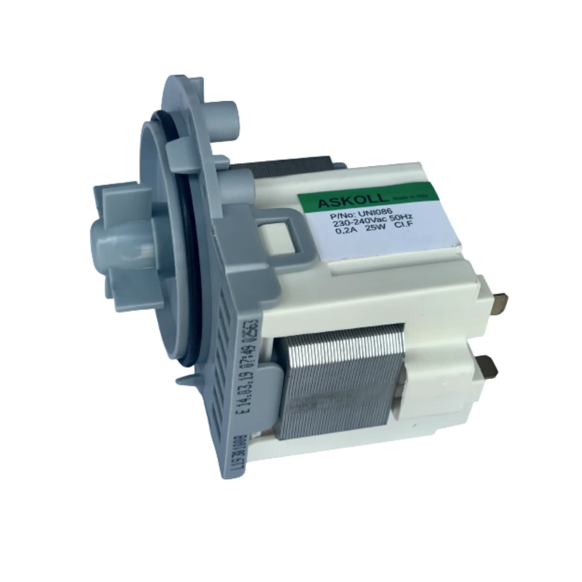 UNI086 Washing Machine Askoll Drain Pump With Thermo Cut Off - Fast Spares