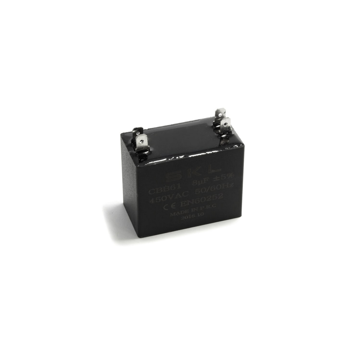 CAP008SQ Capacitor 8UF Square 450V Size 47x22x34mm