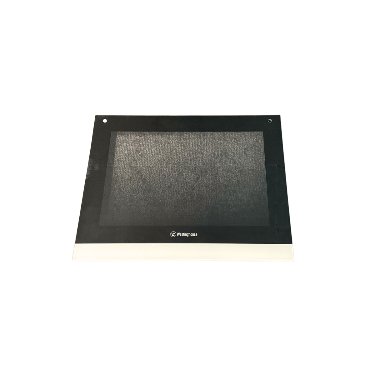 85800380028515 Chef, Westinghouse Oven Door Outer Glass White - 0038002851