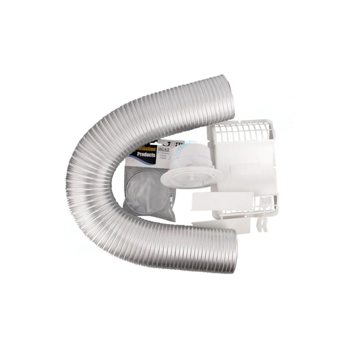 900403824 Deflecto Dryer Ceiling To Eave Ducting Kit - DVS4