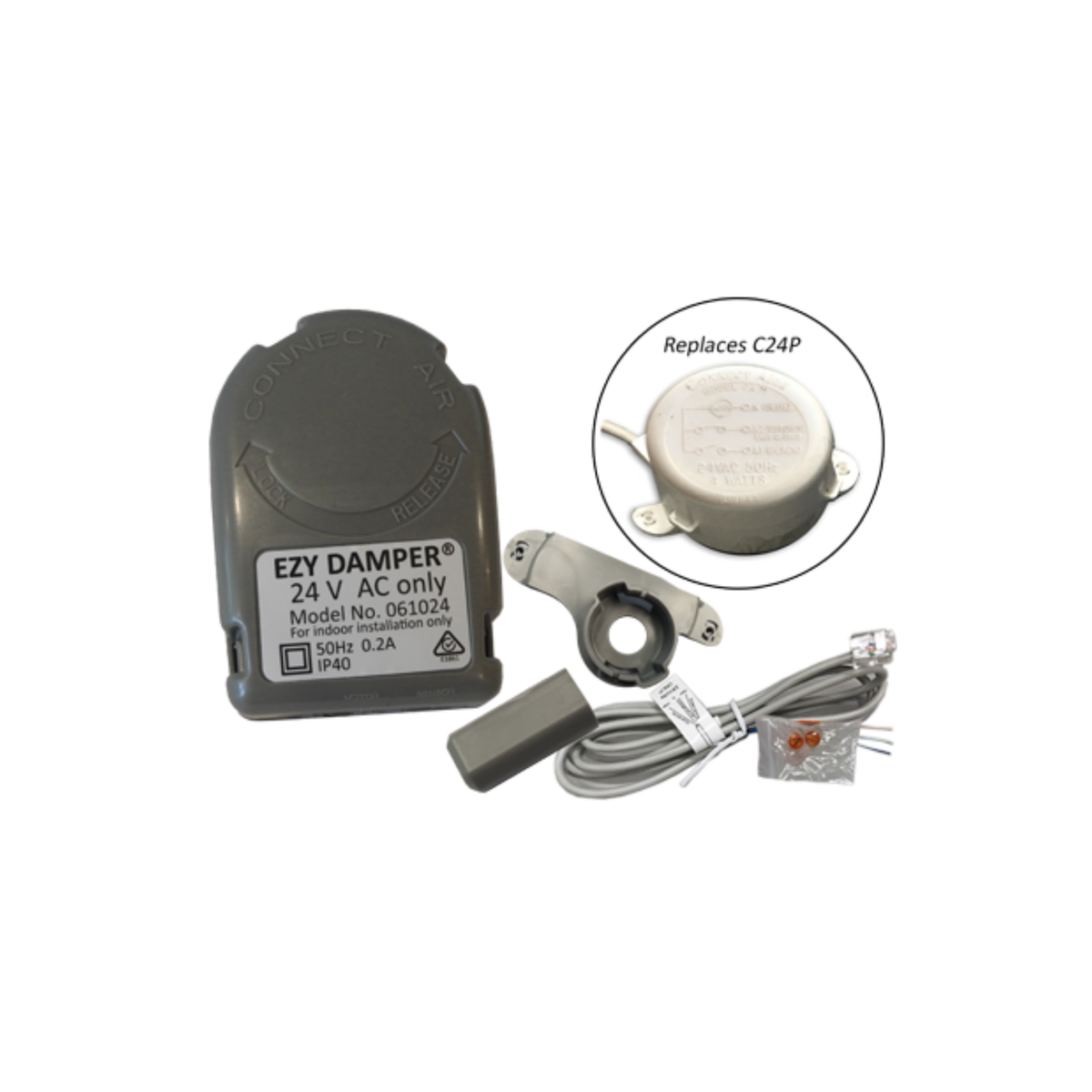 EZM24K EZY AC Damper Zone Motor 0.2A 50Hz 24V - 061024