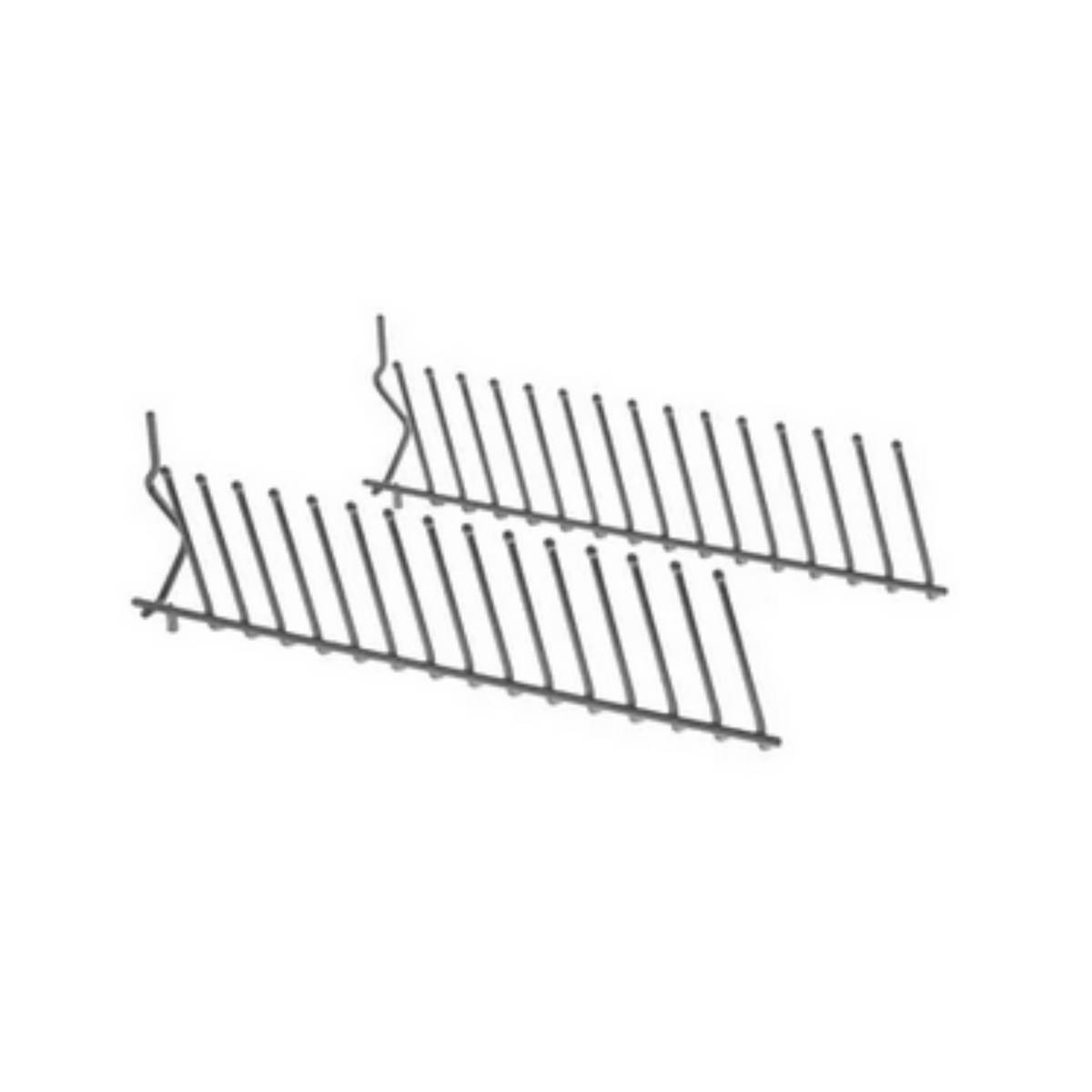 00645101 Bosch Dishwasher Lower Basket Rack Flip Insert Pair
