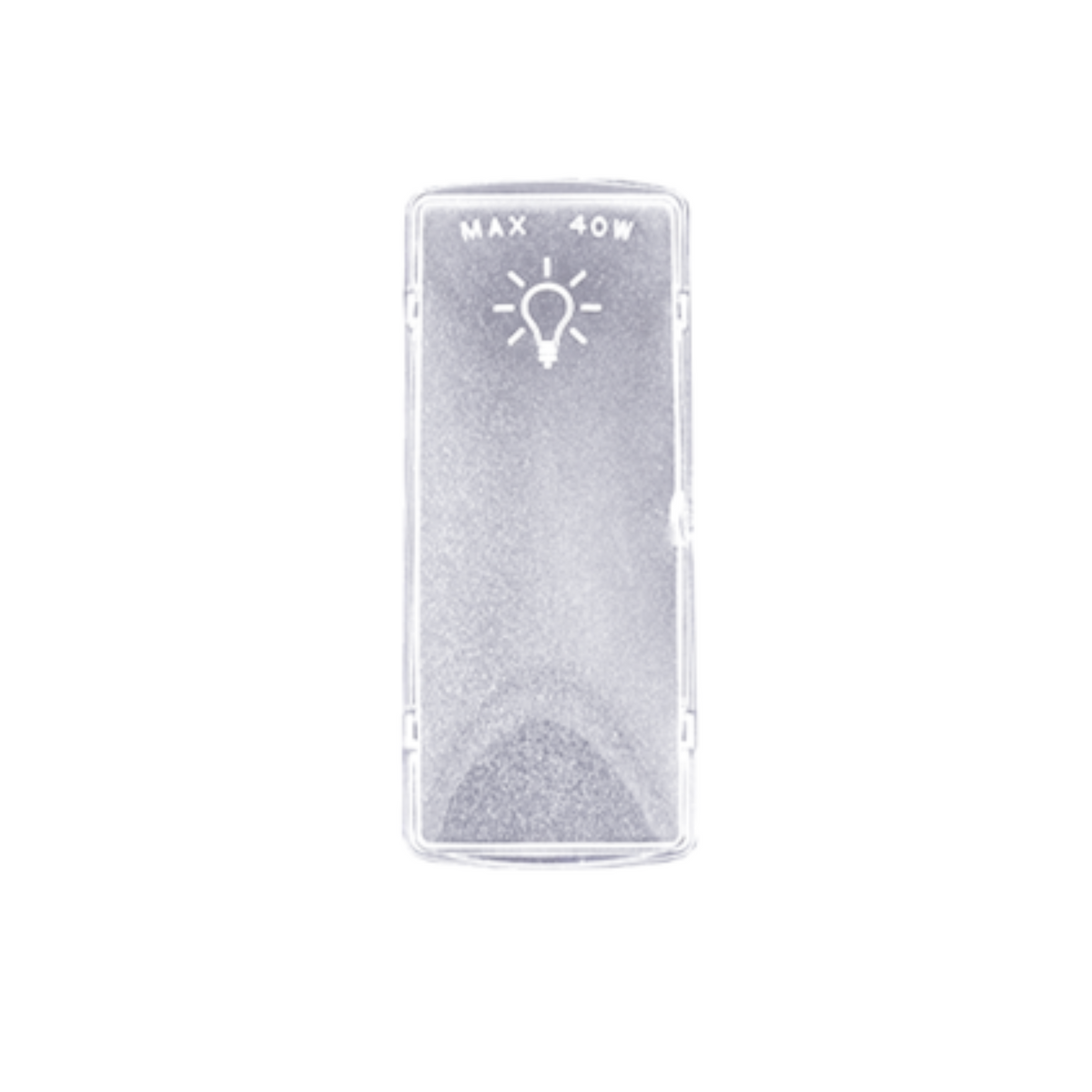 4055919957 Simpson, Westinghouse Rangehood Light Cover - 0600001023