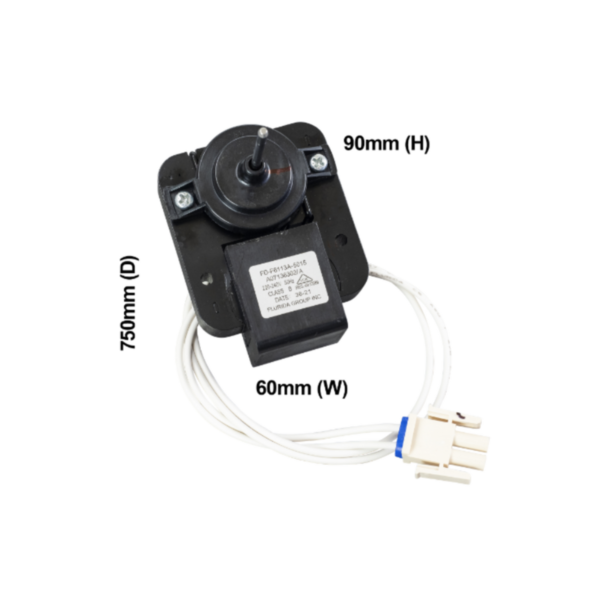 140242652018 Kelvinator, Westinghouse Fridge Freezer Evaporator Fan Motor - 140071363026 ,811973308