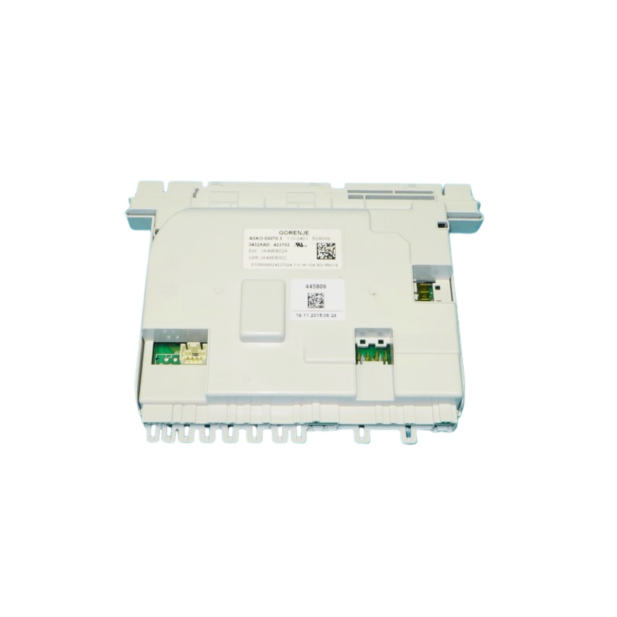 445809 Asko Dishwasher PCB Control Unit Interval Fan
