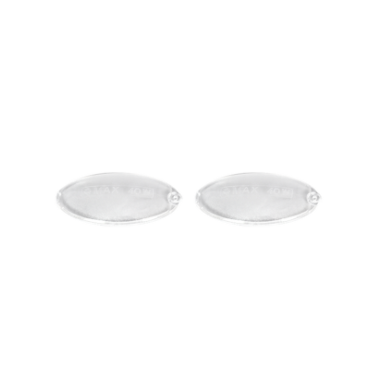 50248796000 Ariston, Electrolux Rangehood Light Diffuser Cover Kit 2 Pieces - 4145150, C00058249