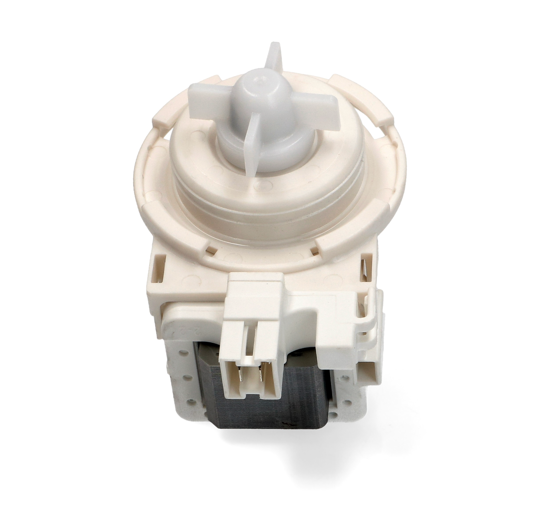 Miele 5631695 washing machine drain pump side view