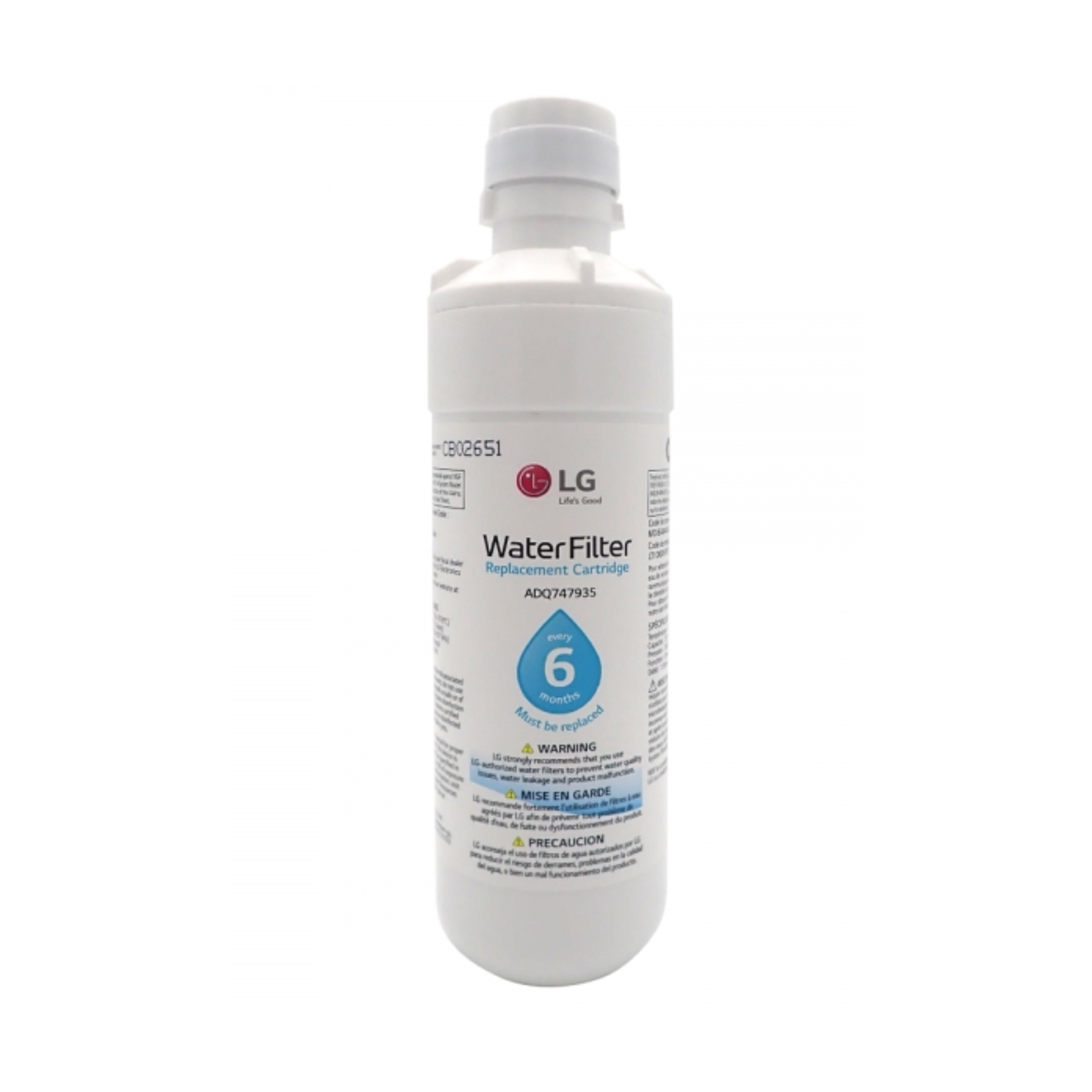 LG Fridge Internal Water Filter ADQ74793501  - LT1000P, MDJ64844601