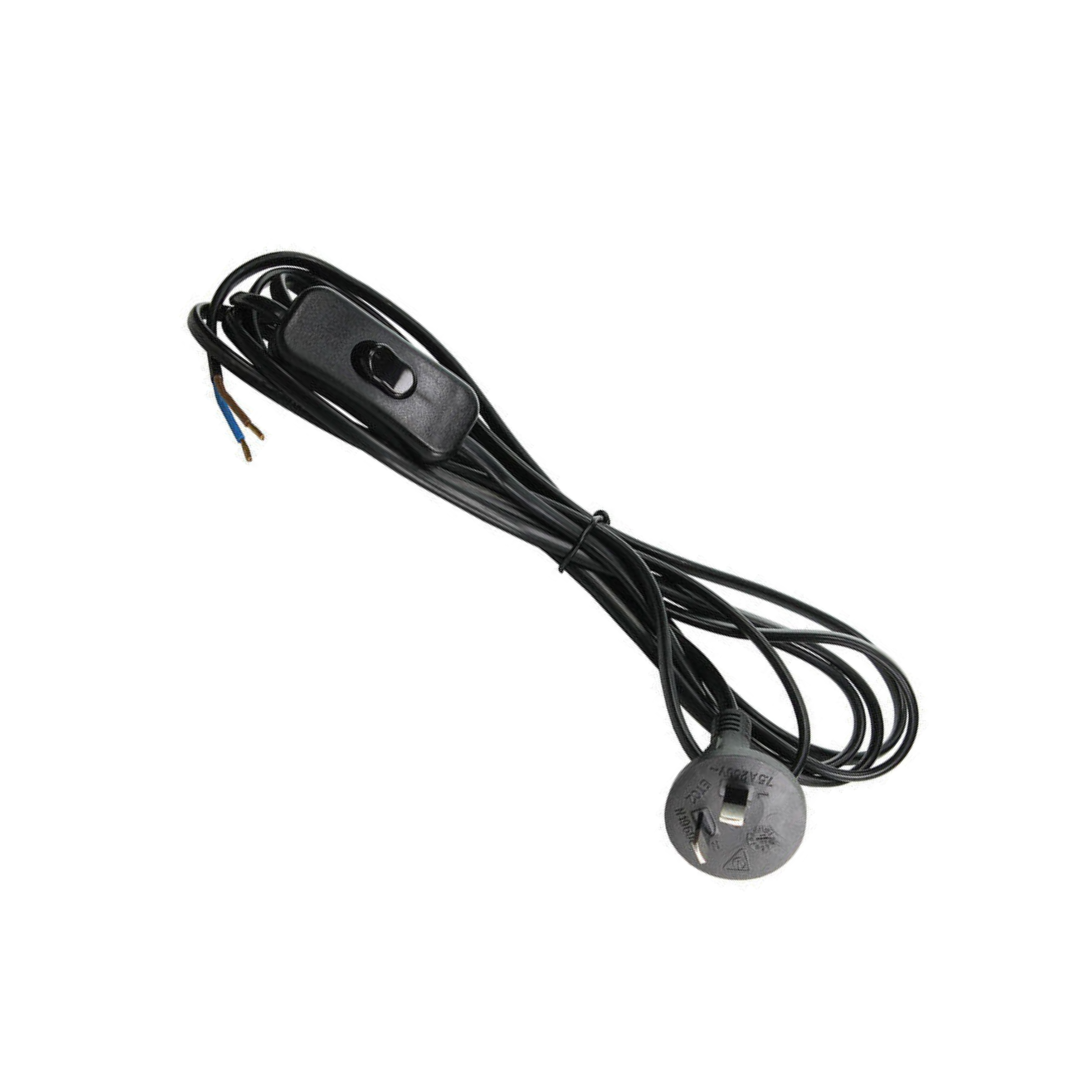 EDC0117X Flex 2.9 Meter 7.5 Amp 2 Core Inline Switch Perth Appliance Spares