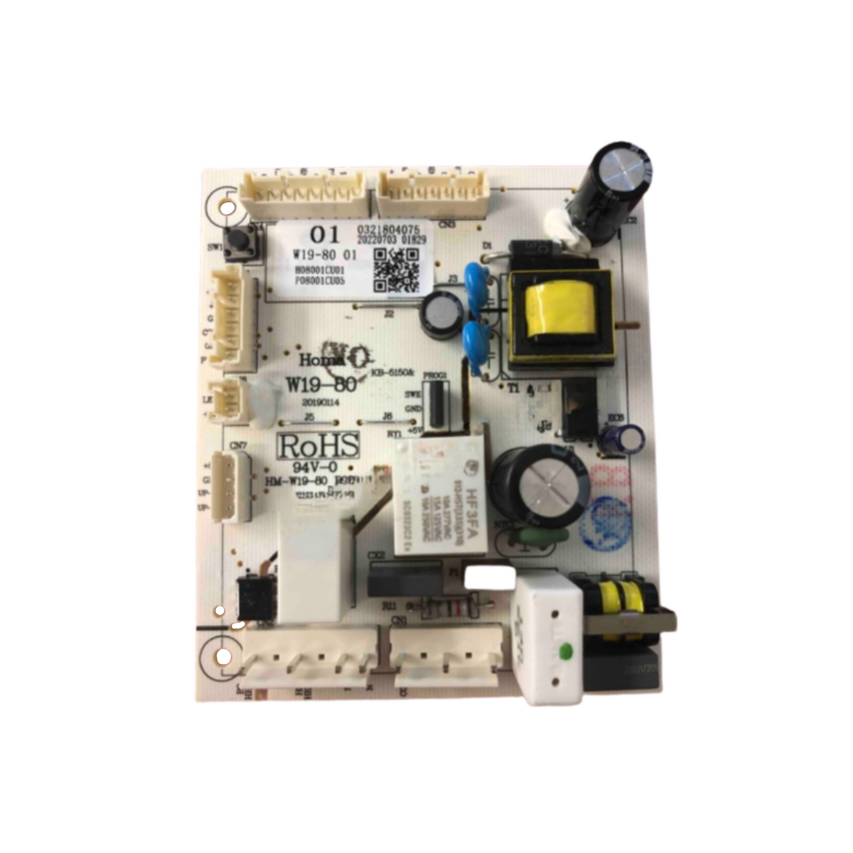 HR05X01372 Haier Fridge Control PCB Board Control Module 4 Pin W19-80