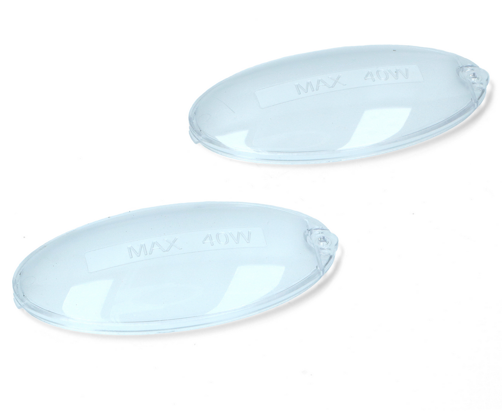 C00058249 Ariston Cooker Hood Light Panel Cover – 2 Pack Fast Spares