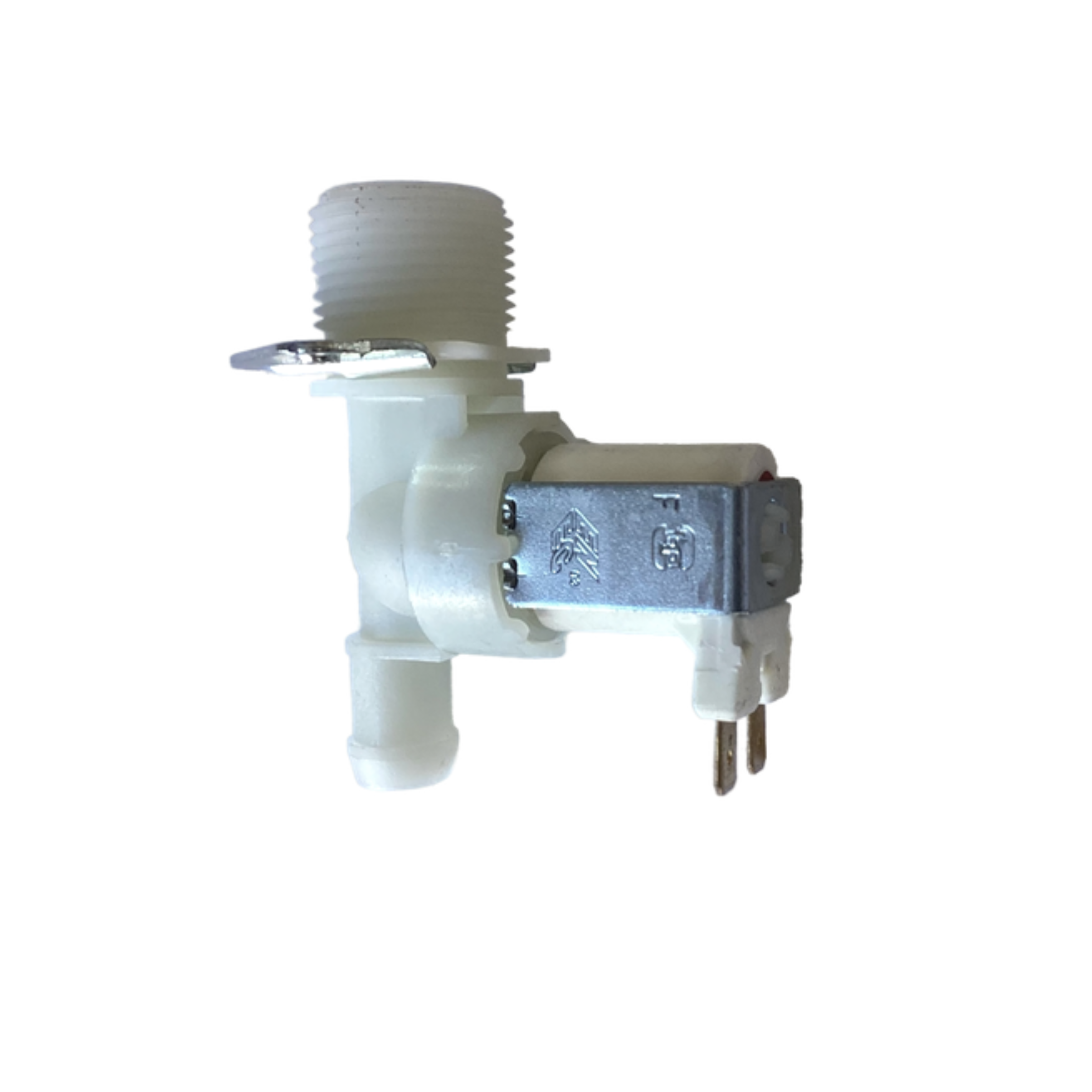 W025A Universal Washing Machine Solenoid Inlet Valve 13mm Straight – 180° x 13mm