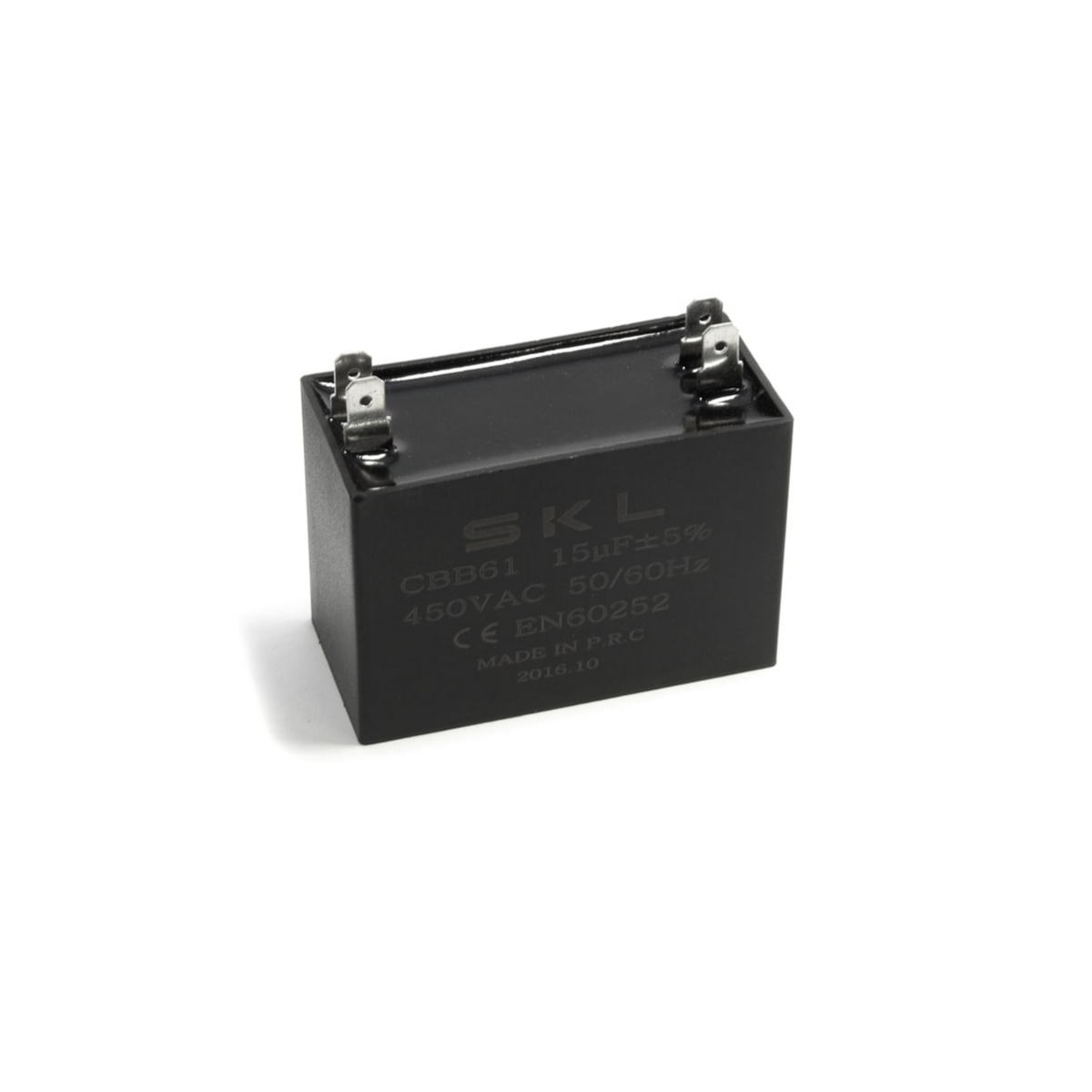 CAP015SQ Capacitor 15UF Square 450V Size 58x28x40mm