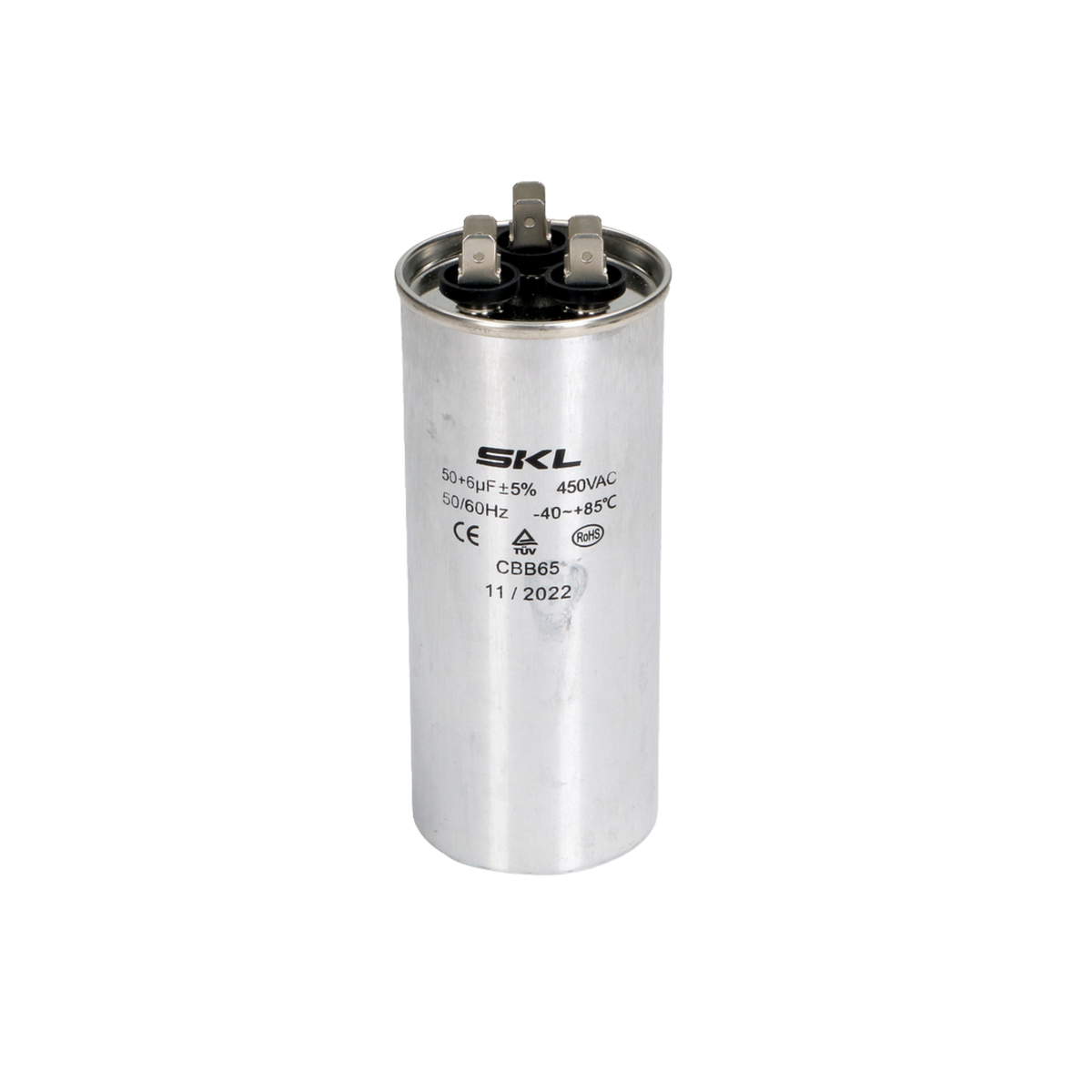 CAP50/6MC Universal, LG Air Conditioner Dual Capacitor 50uF EAE43285017